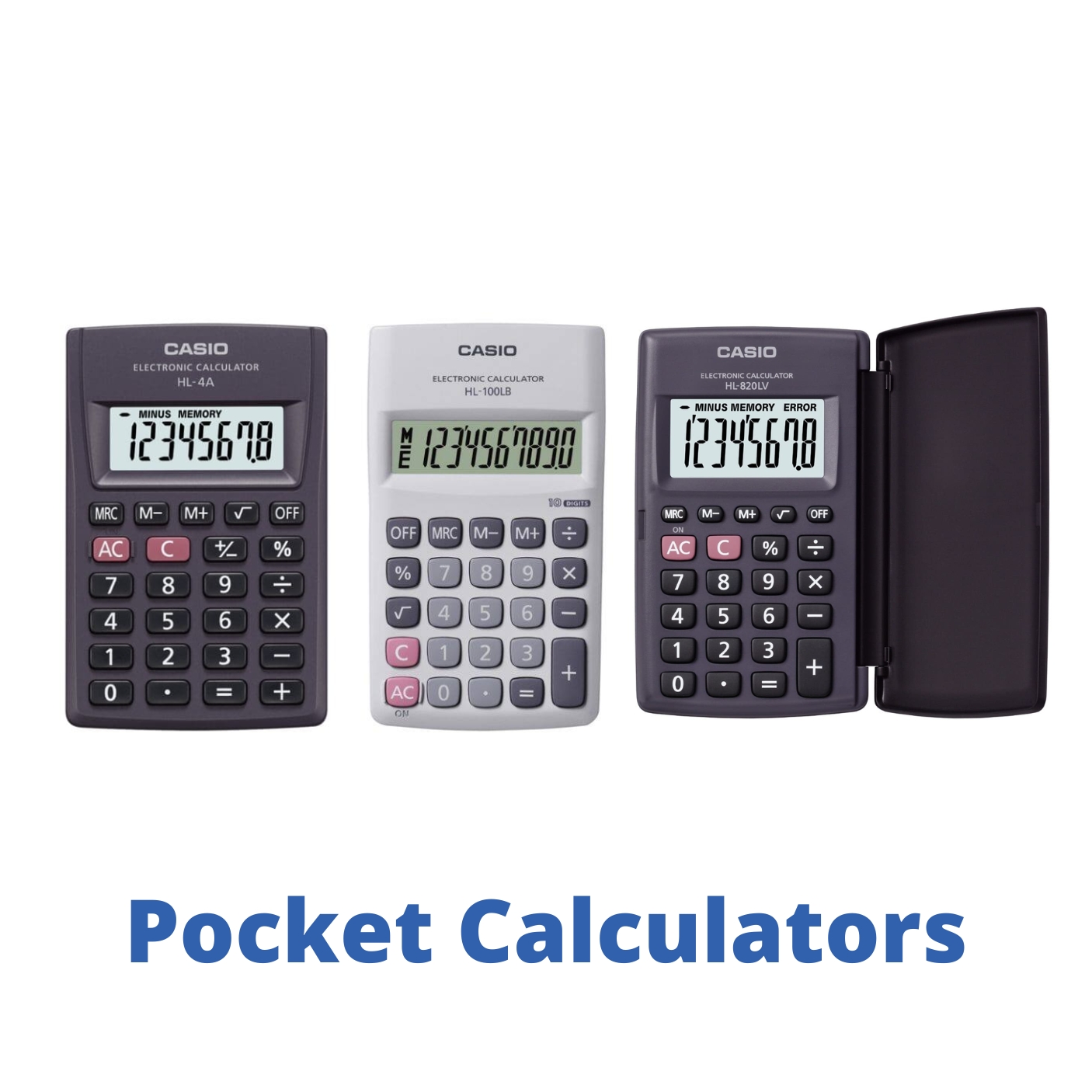 Pocket Calculators