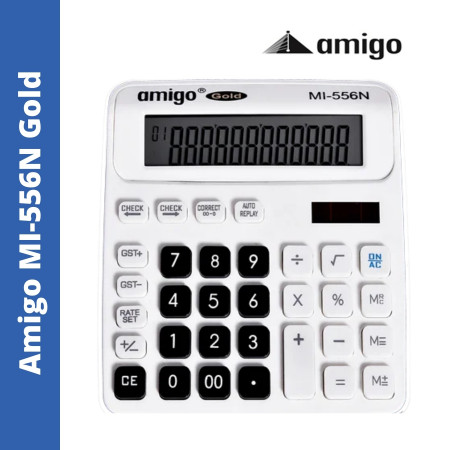 Amigo MI-556N Gold Check & Correct Calculator