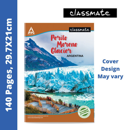 Classmate Long Notebook - Single Line, 140 Pages, 29.7x21cm (02000199)