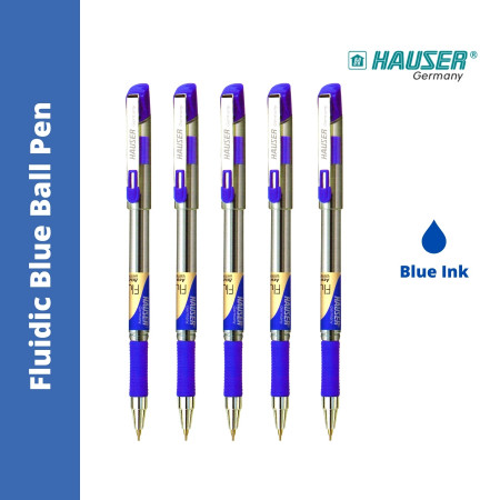 Hauser Fluidic Ball Pen - Blue