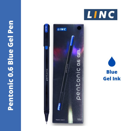 Linc Pentonic 0.6 Gel Pen - Blue
