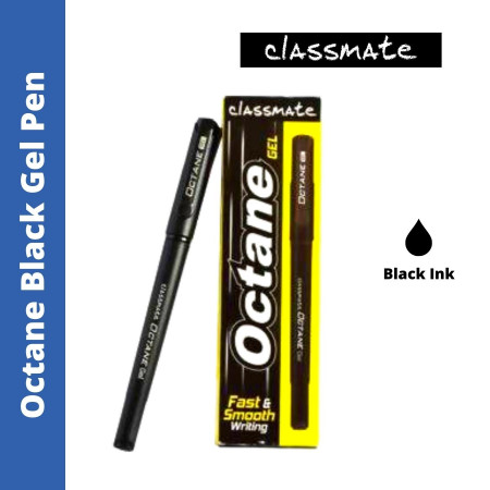 Classmate Octane Gel Pen - Black (4030011)