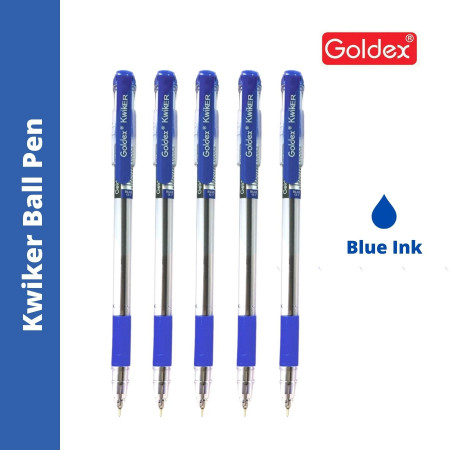 Goldex Kwiker Ball Pen - Blue
