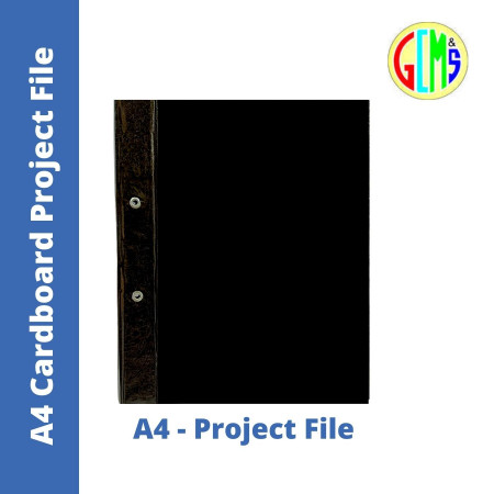 Unique A4 Cardboard Project File