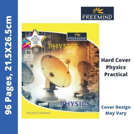 Freemind Practical Notebook - Physics, 96 Pages, 21.5x26.5cm (703200)