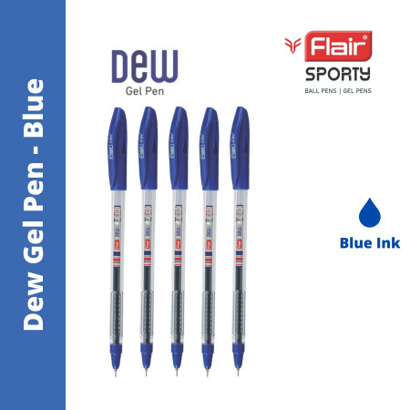 Flair Dew Gel Pen - Blue