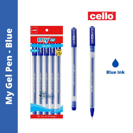 Cello My Gel Pen - Blue