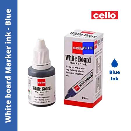 Cello White Board Marker Ink - Blue