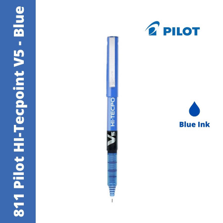 Pilot 811 V5 Hi-Tecpoint Pen - Blue