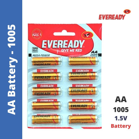 Eveready AA Battery - (1005, Gold)