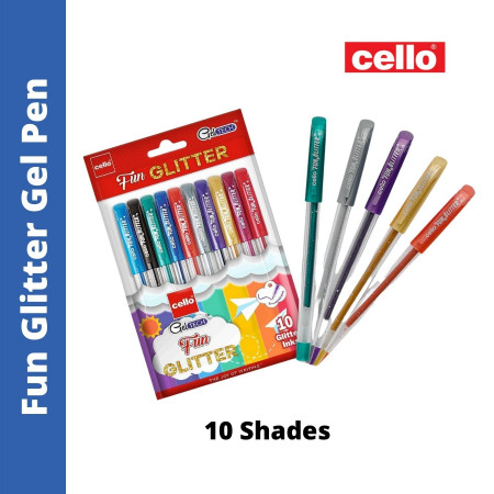 Cello Fun Glitter Gel Pen