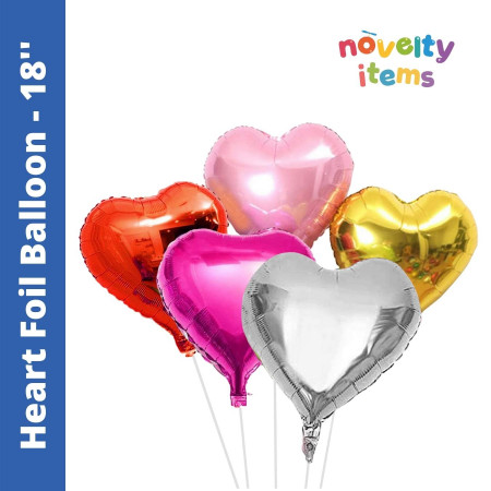 Heart Foil Balloon - 18''