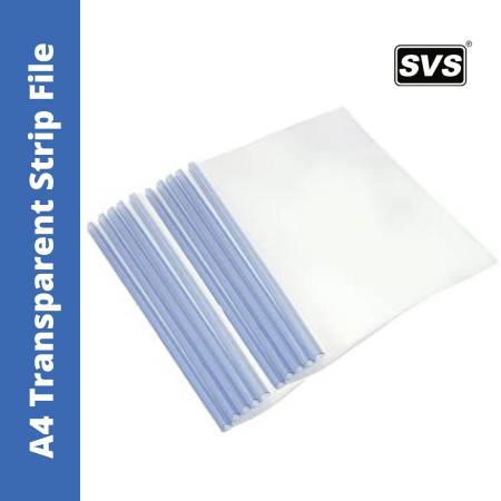 SVS A4 Transparent Strip File