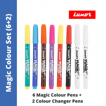Luxor 1765 Magic Colour Set (6+2)