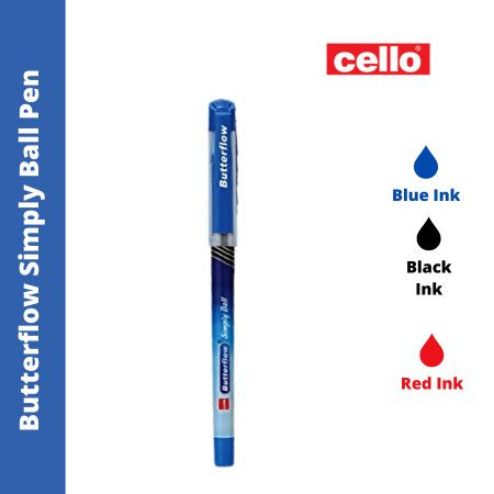 Cello Butterflow Simply Ball Pen