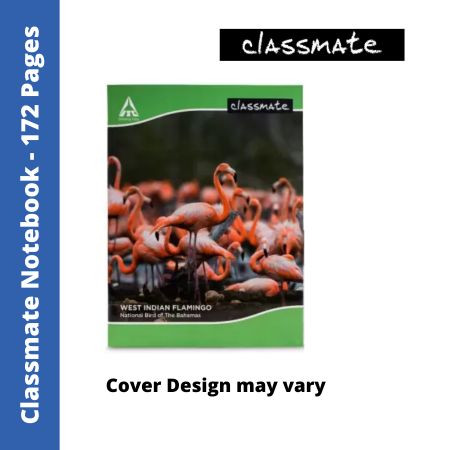 Classmate Notebook - 172 Pages, 24x18cm New