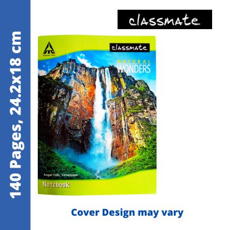 Classmate Notebook - , 140 Pages, 24x18 cm - New